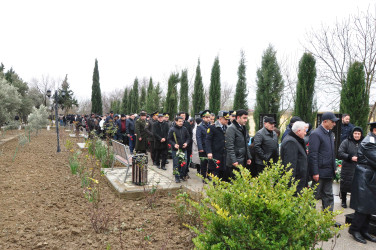 20 Yanvar faciəsinin 36-cı ildönümü Şirvan şəhərində silsilə tədbirlərlə qeyd olunub.