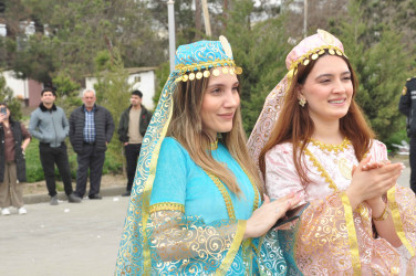 Şirvanda Novruz bayramı münasibətilə ümumşəhər tədbiri keçirilib.