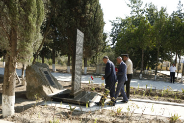 Şirvan Şəhər İcra Hakimiyyətinin başçısı ənənəvi olaraq bu ayın sonuncu cümə axşamı da şəhid ailələri ilə görüşüb 27.07.2023