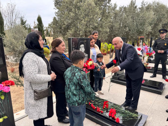 Şirvanda Vətən müharibəsi şəhidi Yusif Cəfərovun xatirəsi anılıb.