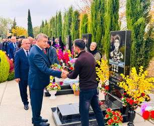 Şirvanda Vətən müharibəsi şəhidi Kamran Fərəcovun xatirəsi anılıb.