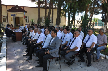 Şəhər İcra Hakimiyyətinin başçısı İlqar Abbasov növbəti səyyar görüş keçirib.
