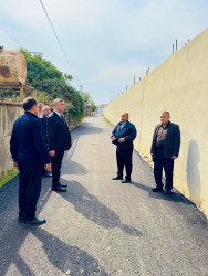 Şirvanda küçələrin asfaltlanması işləri davam etdirilir.