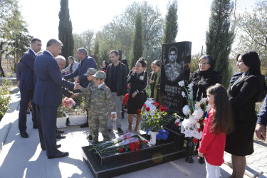 Şirvanda Zəfər Günü Şəhidlər Xiyabanı ziyarət olunub