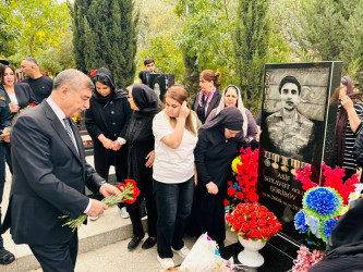 Şirvanda Vətən müharibəsi şəhidi Asif Qəribovun anım günü qeyd edilib.