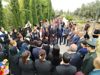 Şirvanda şəhid Məharət Həsənovun xatirəsi anılıb.