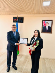 Şirvanda prokurorluq işçilərinin peşə bayramı qeyd olunub.