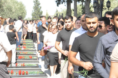 Şirvan şəhərində 27 Sentyabr – Anım Gününə həsr olunmuş tədbir keçirilib.