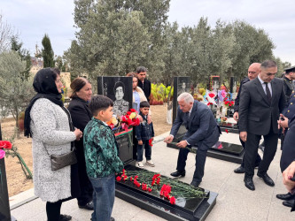 Şirvanda Vətən müharibəsi şəhidi Yusif Cəfərovun xatirəsi anılıb.