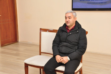Şirvan Səhər İcra Hakimiyyətinin başçısı İlqar Abbasov vətəndaş qəbulu keçirib.
