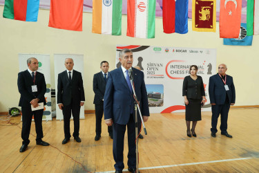 "Shirvan Open 2025" beynəlxalq şahmat festivalına start verilib.