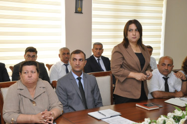 Şirvan Səhər İcra Hakimiyyətinin başçısı İlqar Abbasov vətəndaş qəbulu keçirib.