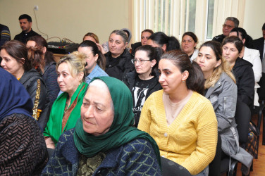 Bayramlı qəsəbəsində səyyar görüş keçirilib.