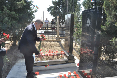 Şirvan şəhərində 27 Sentyabr – Anım Gününə həsr olunmuş tədbir keçirilib.