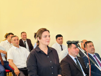 Şirvan Şəhər İcra Hakimiyyətinin başçısı İlqar Abbasov növbəti səyyar görüş keçirib.