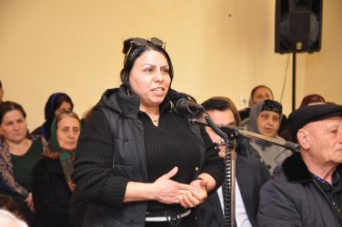 Şəhər İcra Hakimiyyətinin başçısı İlqar Abbasov növbəti səyyar görüş keçirib.
