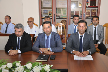 Şirvan Səhər İcra Hakimiyyətinin başçısı İlqar Abbasov vətəndaş qəbulu keçirib.