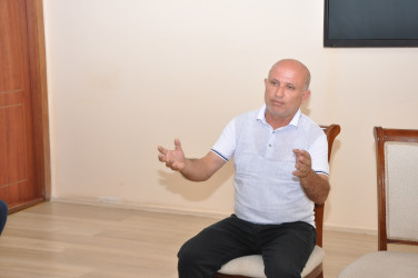 Şirvan Səhər İcra Hakimiyyətinin başçısı İlqar Abbasov vətəndaş qəbulu keçirib.
