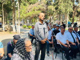 Şirvan Şəhər İcra Hakimiyyətinin başçısı İlqar Abbasov sakinlərlə növbəti səyyar görüş keçirib.