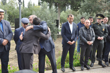 Vətən müharibəsi şəhidi Xəqani Məmmədovun xatirəsi anılıb.
