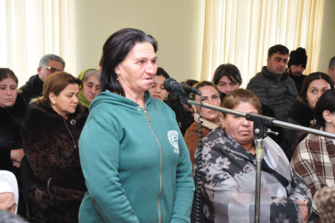 Bayramlı qəsəbəsində səyyar görüş keçirilib.