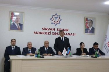 Şirvan Şəhər İcra Hakimiyyətinin başçısı İlqar Abbasov  növbəti səyyar görüş keçirib.