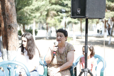 Şirvan Şəhər İcra Hakimiyyətinin başçısı İlqar Abbasov sakinlərlə növbəti səyyar görüş keçirib 08.08.2023