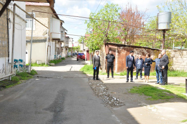 Şirvanda “Şəhərsalma və Memarlıq İli” çərçivəsində görülən abadlıq işləri davam etdirilir.