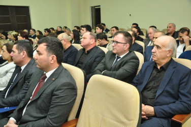 Şirvanda “İnformasiya əldə etmək hüququnun müdafiəsi” mövzusunda maarifləndirmə tədbiri keçirilib.