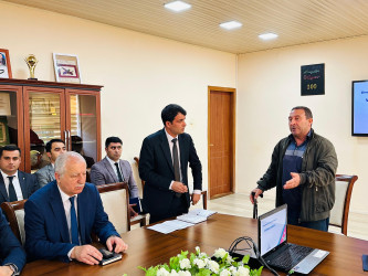 Şirvan Şəhər İcra Hakimiyyətinin başçısı İlqar Abbasov növbəti vətəndaş qəbulu keçirib.