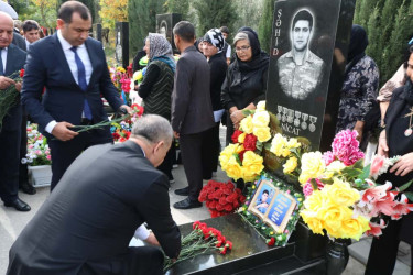 Şirvanda şəhidlərin anım günləri qeyd edilib.
