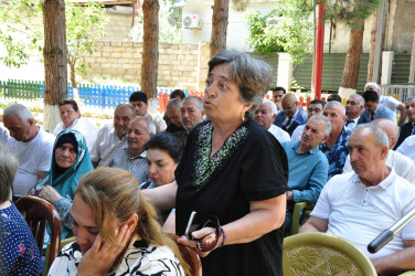 Şəhər İcra Hakimiyyətinin başçısı İlqar Abbasov növbəti səyyar görüş keçirib.