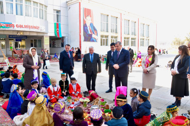 Şəhər İcra Hakimiyyətinin başçısı İlqar Abbasov od çərşənbəsi münasibətilə təşkil olunan tədbirdə iştirak edib.