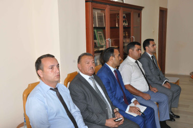Şirvan Şəhər İcra Hakimiyyətinin başçısı İlqar Abbasov vətəndaş qəbulu keçirib.