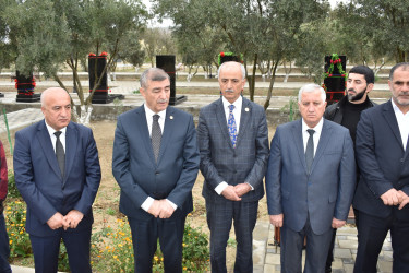 Vətən müharibəsinin şəhidi Cəfərov Yusif Mübariz oğlunun doğum günü münasibətilə xatirəsi anılıb.