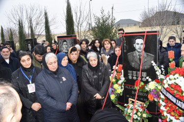 Şirvan şəhərində baş leytenant Fuad Bağırovun xatirəsi yad edilib.