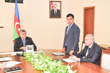 Şirvan Səhər İcra Hakimiyyətinin başçısı İlqar Abbasov vətəndaş qəbulu keçirib.