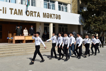 Orta ümumtəhsil məktəblərinin VIII-X sinif şagirdləri arasında “Şahin” hərbi-idman oyunlarının şəhər birinciliyi keçirilib.