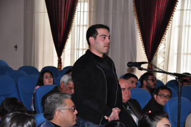 Şəhər İcra Hakimiyyətinin başçısı İlqar Abbasov növbəti səyyar görüş keçirib.