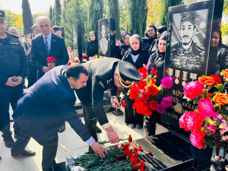 Şirvanda şəhidlərin anım günləri qeyd edilib.