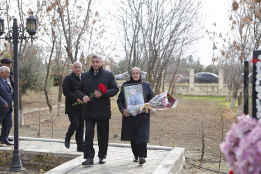 Vətən müharibəsi şəhidi Elnur Qarayevin anım günü qeyd edilib.