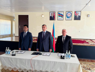 Şəhər İcra Hakimiyyətinin başçısı İlqar Abbasov növbəti səyyar görüş keçirib.