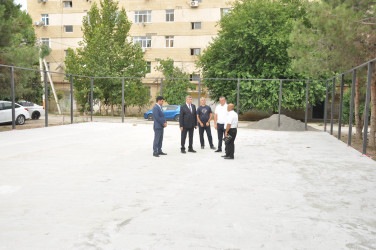 Şirvanda “Şəhərsalma və Memarlıq İli” çərçivəsində görülən abadlıq işləri davam etdirilir.