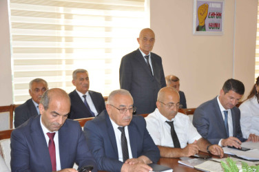 Şirvan Şəhər İcra Hakimiyyətinin başçısı İlqar Abbasov vətəndaş qəbulu keçirib.
