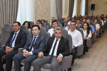 Yeni Azərbaycan Partiyası Şirvan şəhər təşkilatının təsis olunmasının 33 illiyinə həsr olunmuş tədbir keçirilib.
