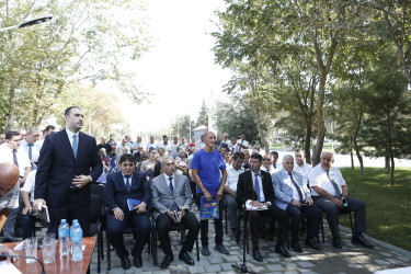 Şirvan Şəhər İcra Hakimiyyətinin başçısı İlqar Abbasov sakinlərlə növbəti səyyar görüş keçirib 07.09.2023