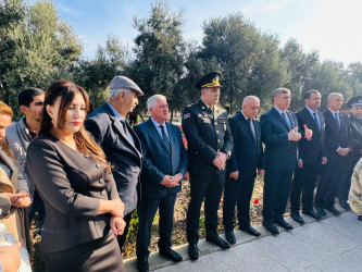 Şirvanda Vətən müharibəsi şəhidi Ramil Əliyevin xatirəsi anılıb.