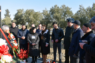 Vətən müharibəsinin şəhidi Amal Alışanlının doğum günü münasibətilə xatirə tədbiri keçirilib.