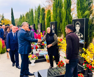 Şirvanda Vətən müharibəsi şəhidi Kamran Fərəcovun xatirəsi anılıb.