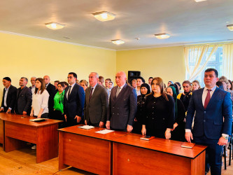 Bayramlı qəsəbəsində növbəti səyyar görüş keçirilib.